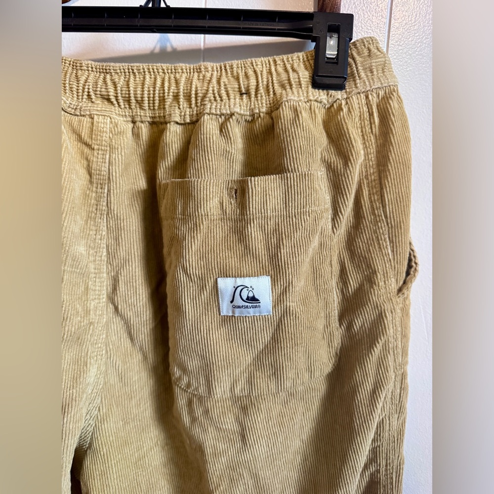 Men's Relaxed Corduroy Pants in Mustard - Picture 8 of 8